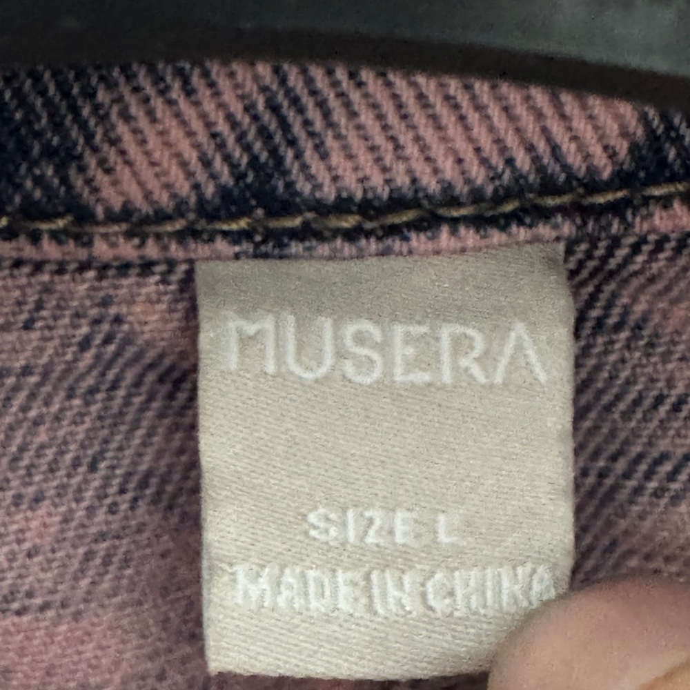 Stylish Pink Distressed Jean Jacket - Picture 6 of 6